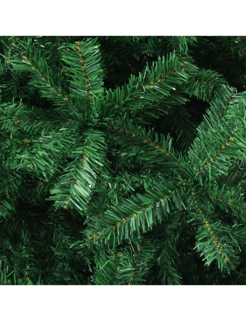 imagem de vidaXL Árvore de Natal artificial 300 cm verde7