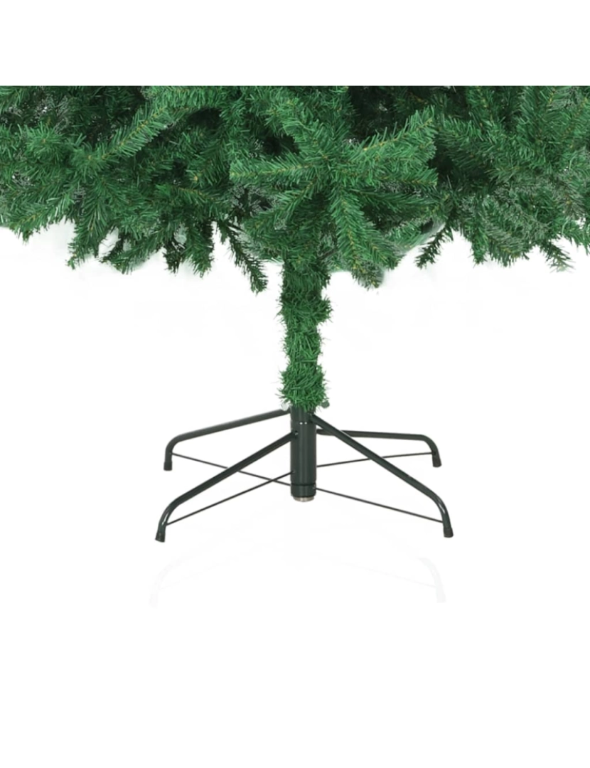 imagem de vidaXL Árvore de Natal artificial 300 cm verde8