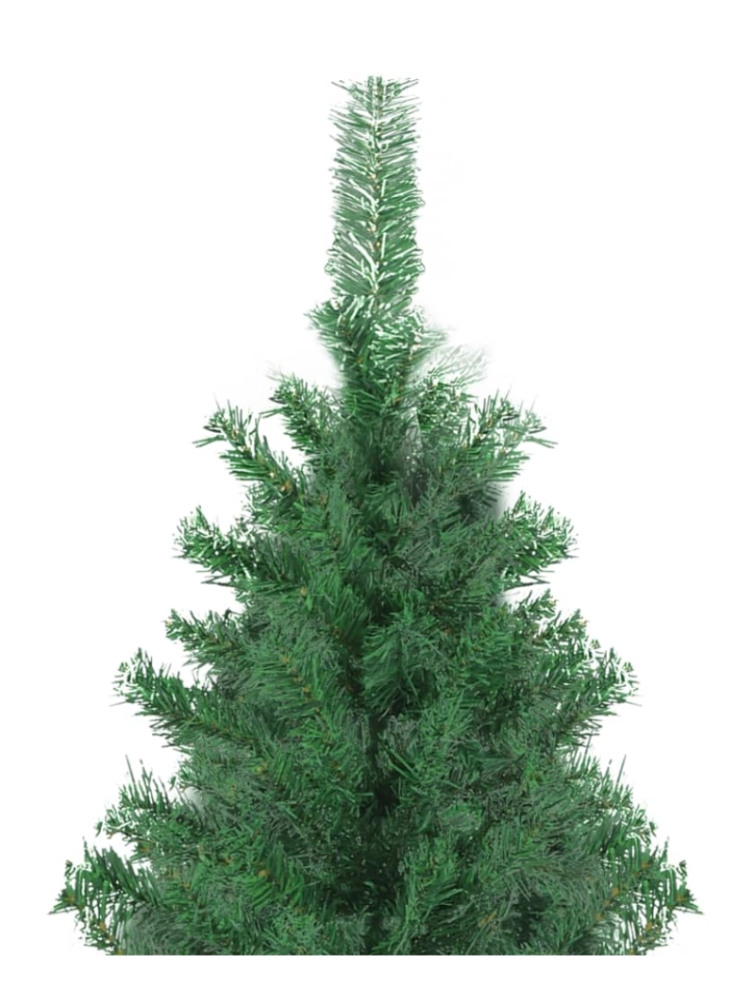 imagem de vidaXL Árvore de natal artificial 400 cm verde5