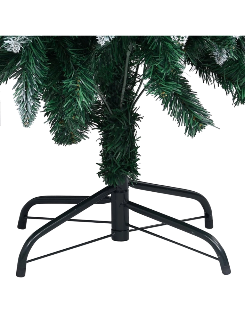 imagem de vidaXL Árvore Natal artificial pré-iluminada c/ bolas e pinhas 180 cm5