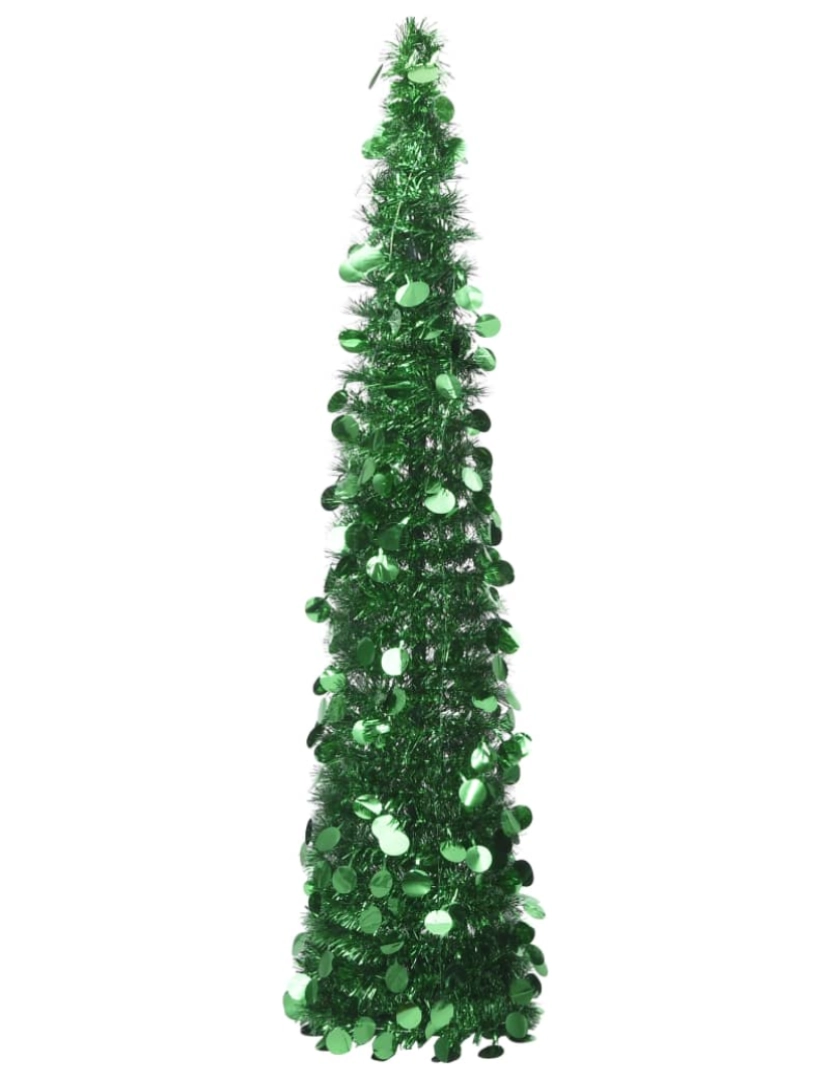 imagem de vidaXL Árvore de Natal pop-up artificial 180 cm PET verde1