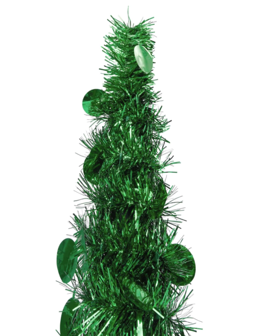 imagem de vidaXL Árvore de Natal pop-up artificial 180 cm PET verde3