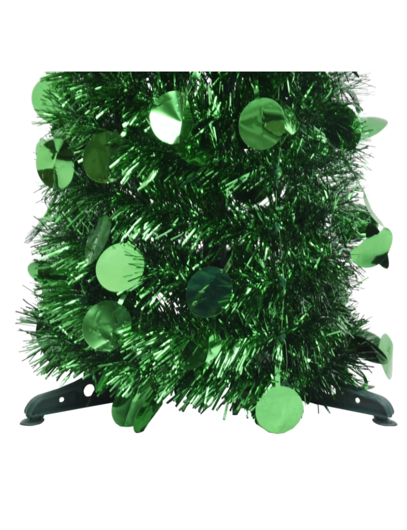 imagem de vidaXL Árvore de Natal pop-up artificial 180 cm PET verde4