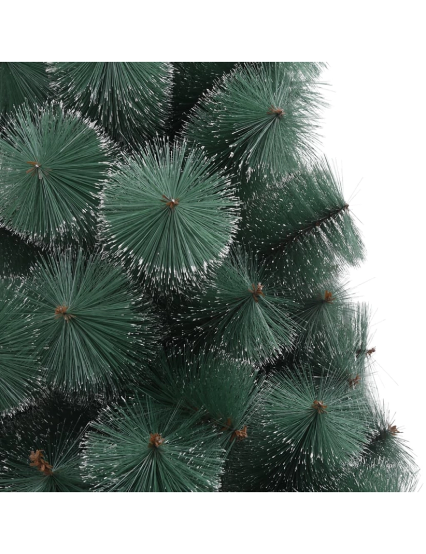 imagem de vidaXL Árvore de Natal artificial com suporte 120 cm PET verde5