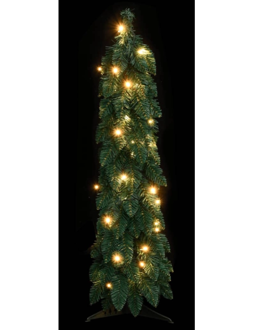 imagem de vidaXL Árvore de Natal artificial pré-iluminada com 30 luzes LED 60 cm3