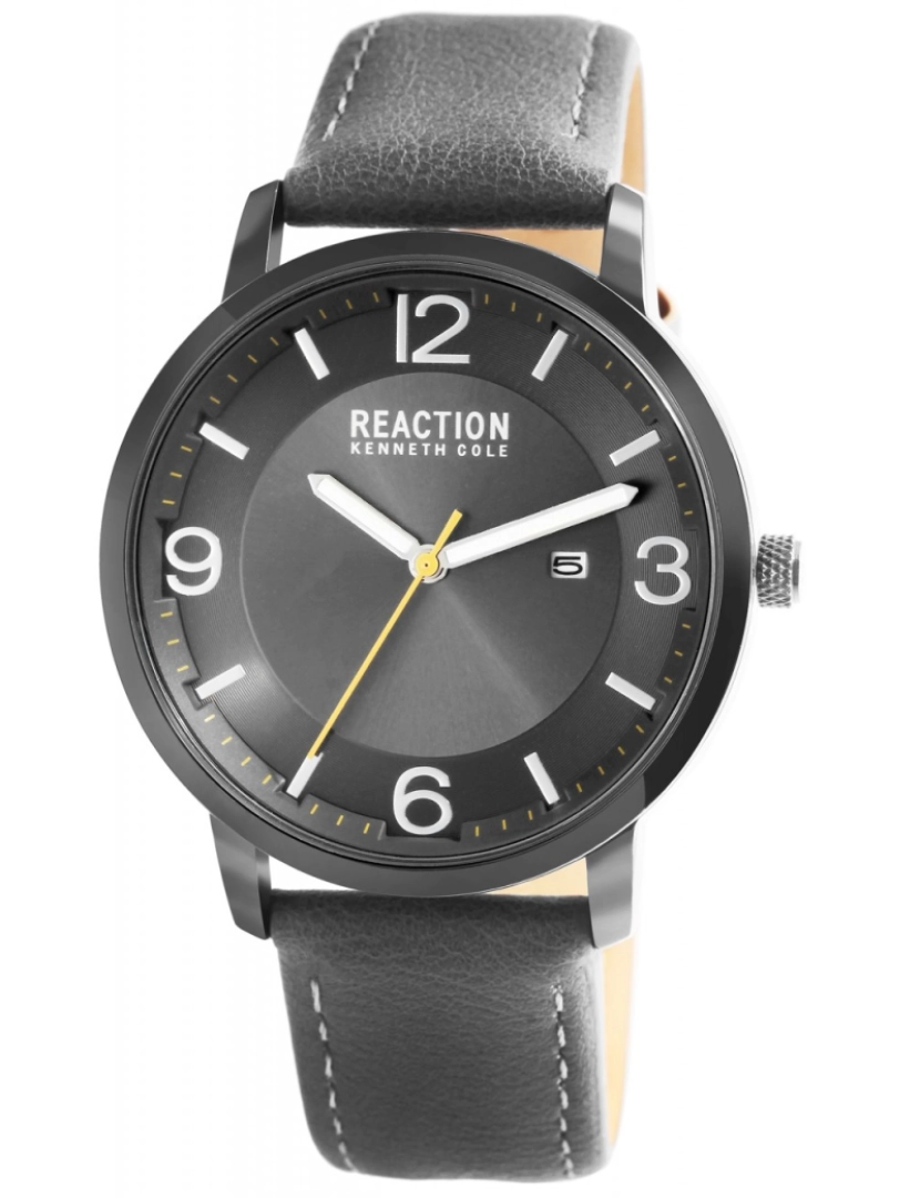 Kenneth Cole - Relógio Kenneth Cole Reaction Homem com Bracelete em Pele Sintética