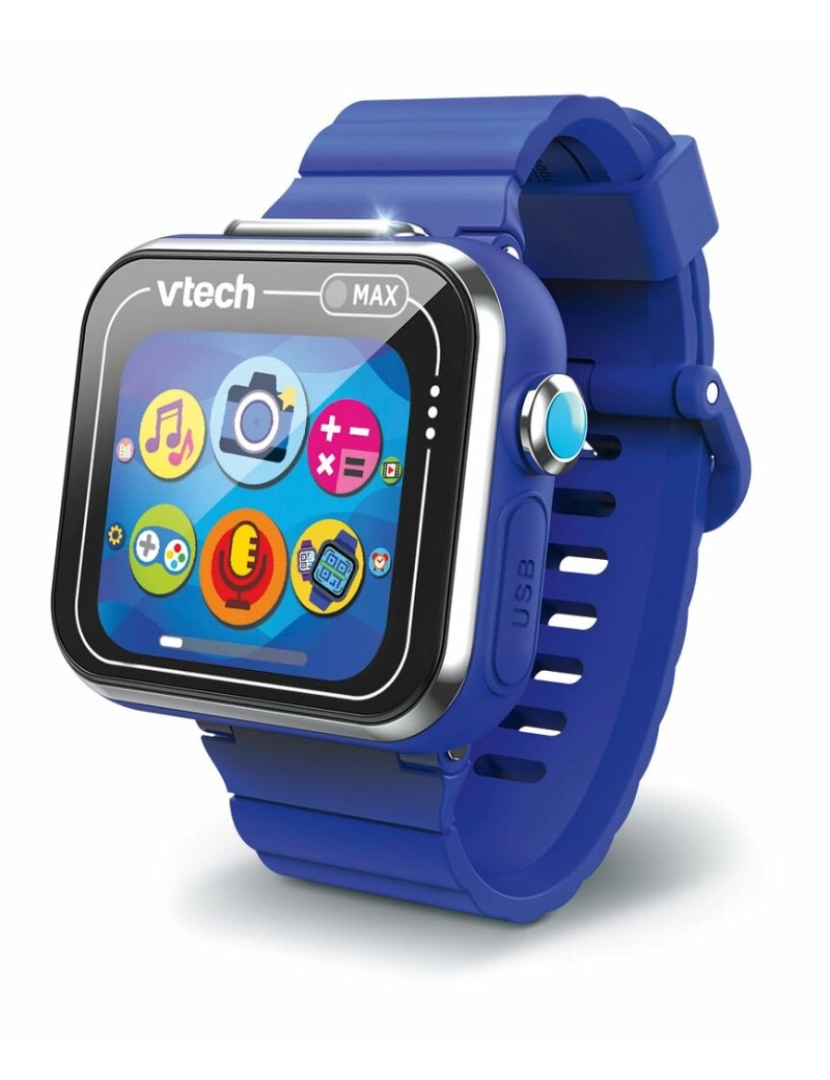 Vtech - Relógio para bebês Vtech Kidizoom Smartwatch Max 256 MB Interativo Azul