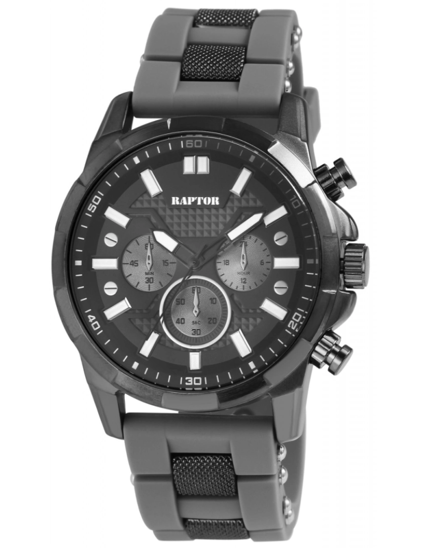 Raptor - Relógio Raptor Sorin Homem com Bracelete em Silicone