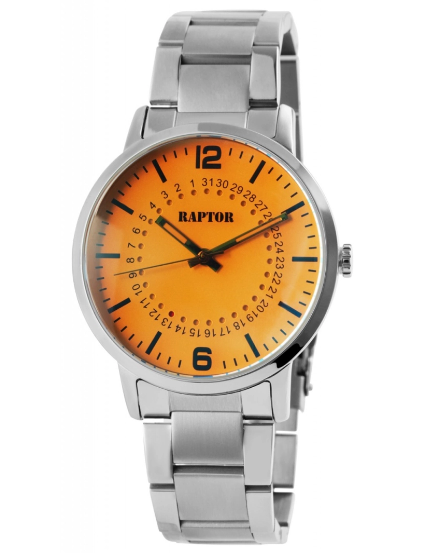 Raptor - Relógio Raptor Homem com Bracelete em Aço Inoxidável - 0298