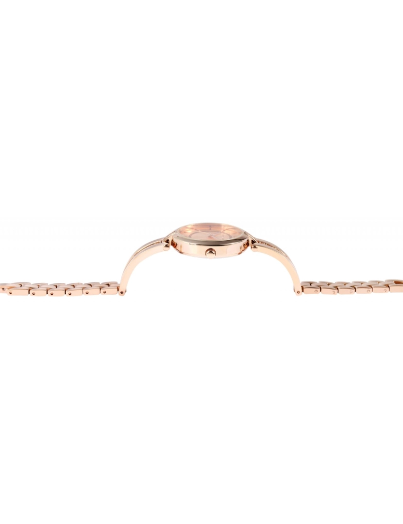 imagem de Relógio Just Mulher Rosa Dourado com Bracelete em Aço Inoxidável - 01912