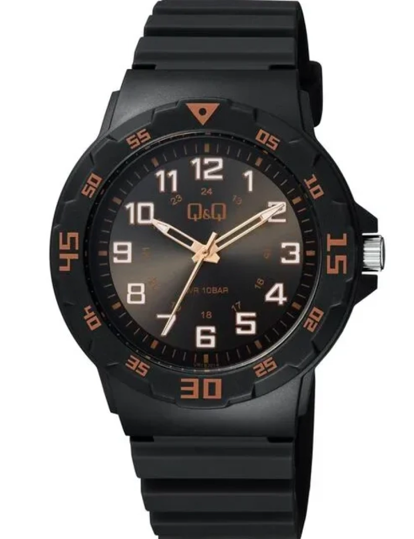 Q&Q - RelógioQ&Q by CITIZEN Homem Bracelete em Silicone VR18J014Y