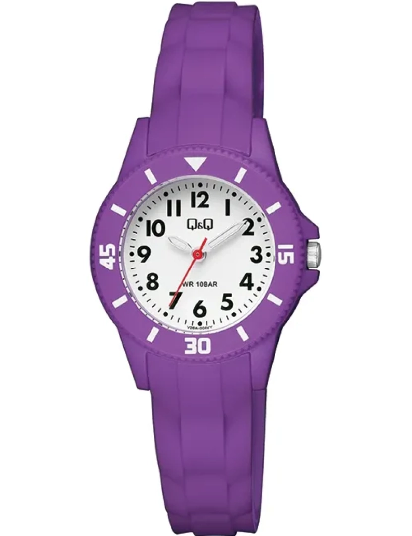 Q&Q - RelógioQ&Q by CITIZEN Infantil com Bracelete em Silicone V26A-004VY