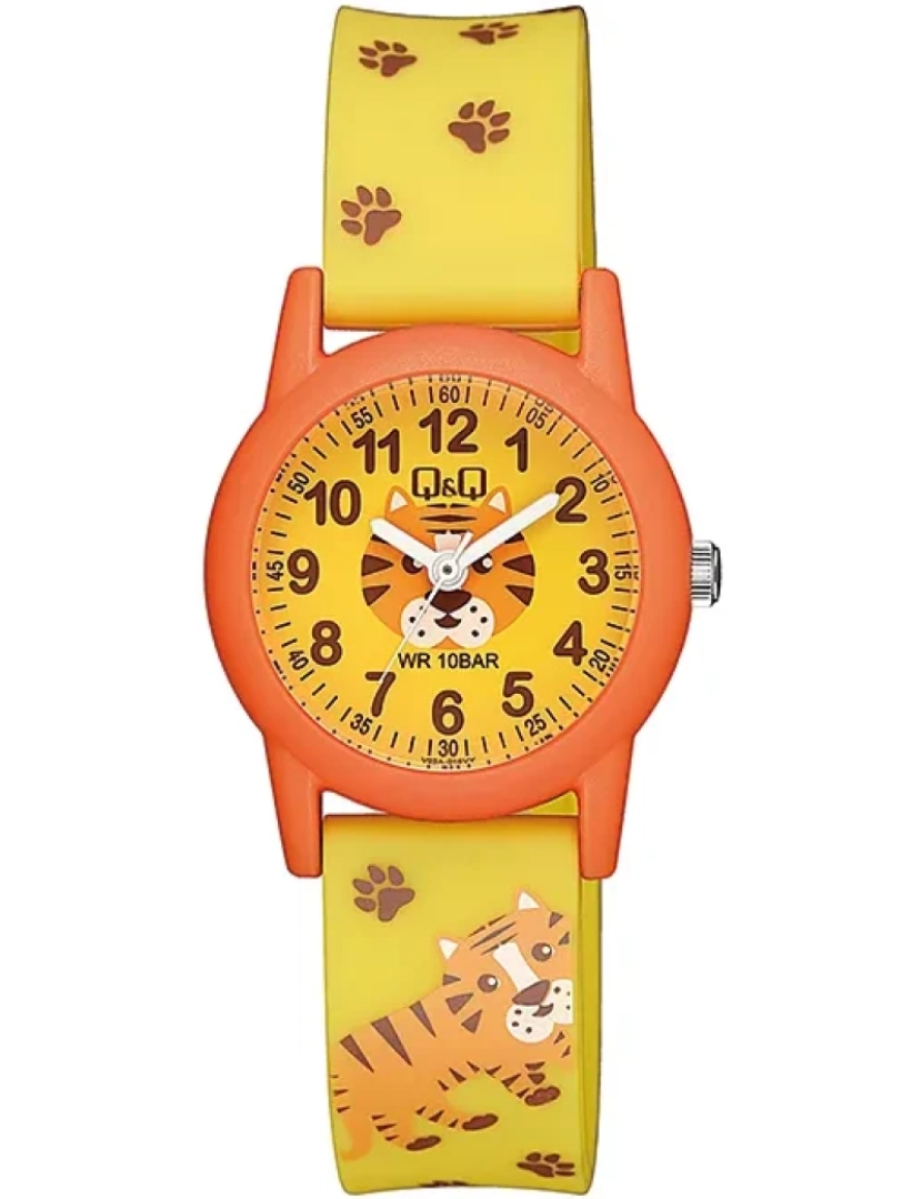 Q&Q - RelógioQ&Q by CITIZEN Infantil com Bracelete em Silicone V22A-016VY