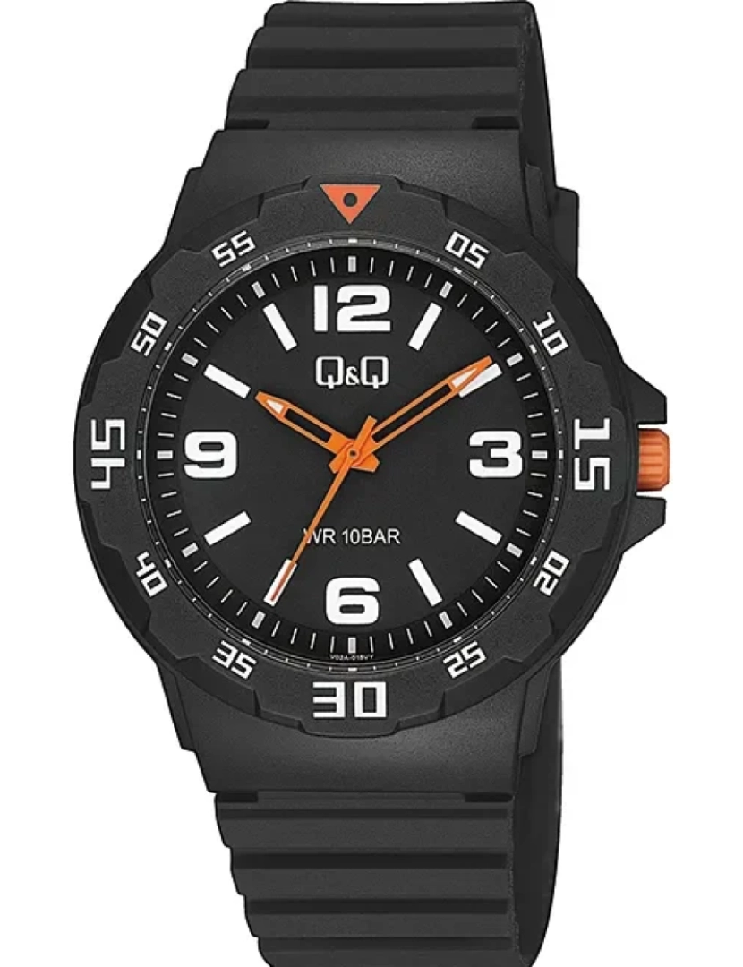 Q&Q - RelógioQ&Q by CITIZEN Homem Bracelete em Silicone V02A-015VY