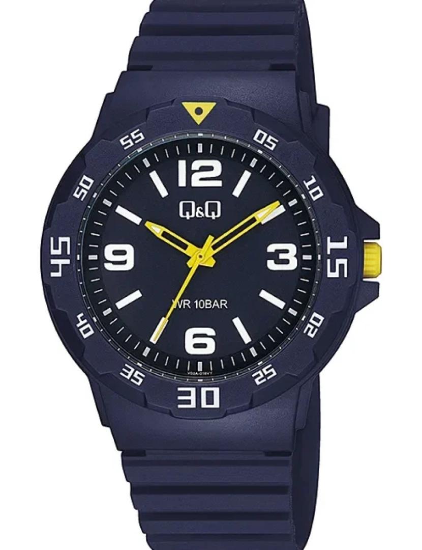 Q&Q - RelógioQ&Q by CITIZEN Homem Bracelete em Silicone V02A-016VY