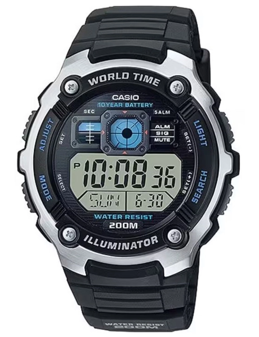 Casio - Relógio Casio AE-2000W-1AVDF