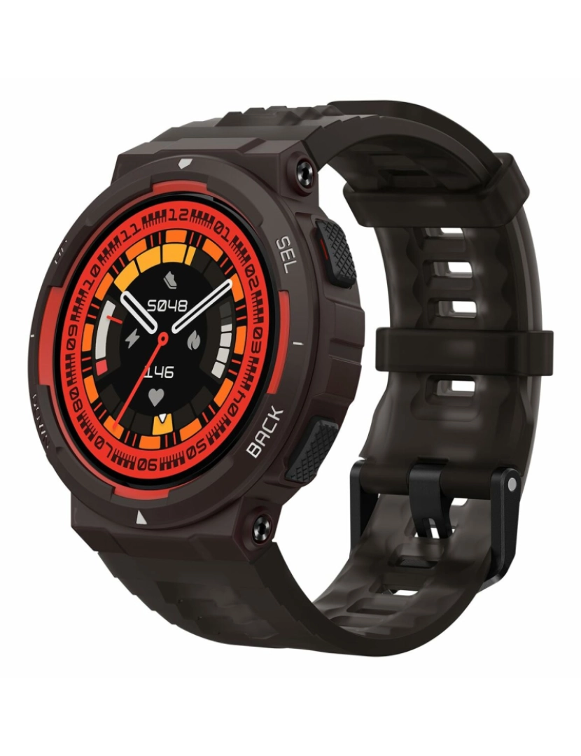 Amazfit - Smartwatch Amazfit Active Edge Preto 1,75"