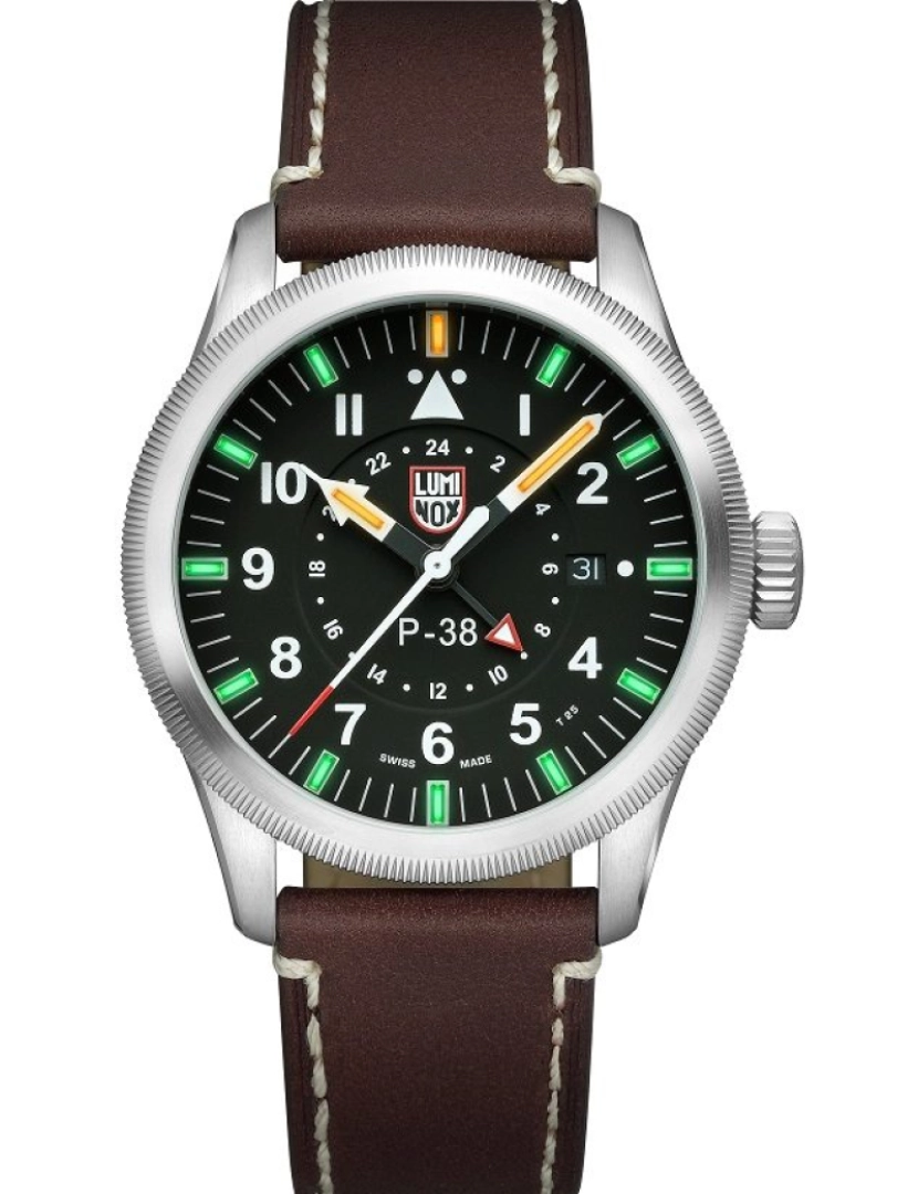 Luminox Swiss - Relógio Luminox Swiss P-38 Air Pilot XA.9521