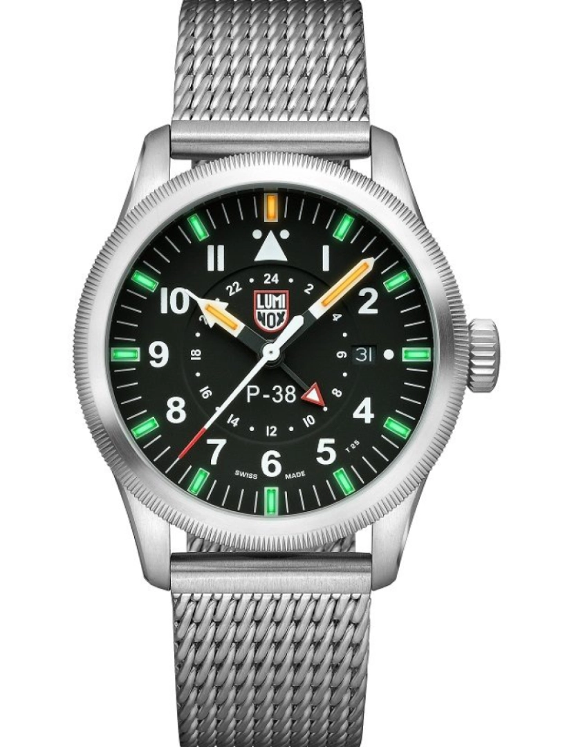 Luminox Swiss - Relógio Luminox Swiss P-38 Air Pilot XA.9522