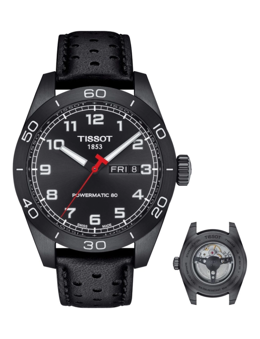 imagem de Relógio Tissot Homem PRS 516 POWERMATIC 80 Preto1