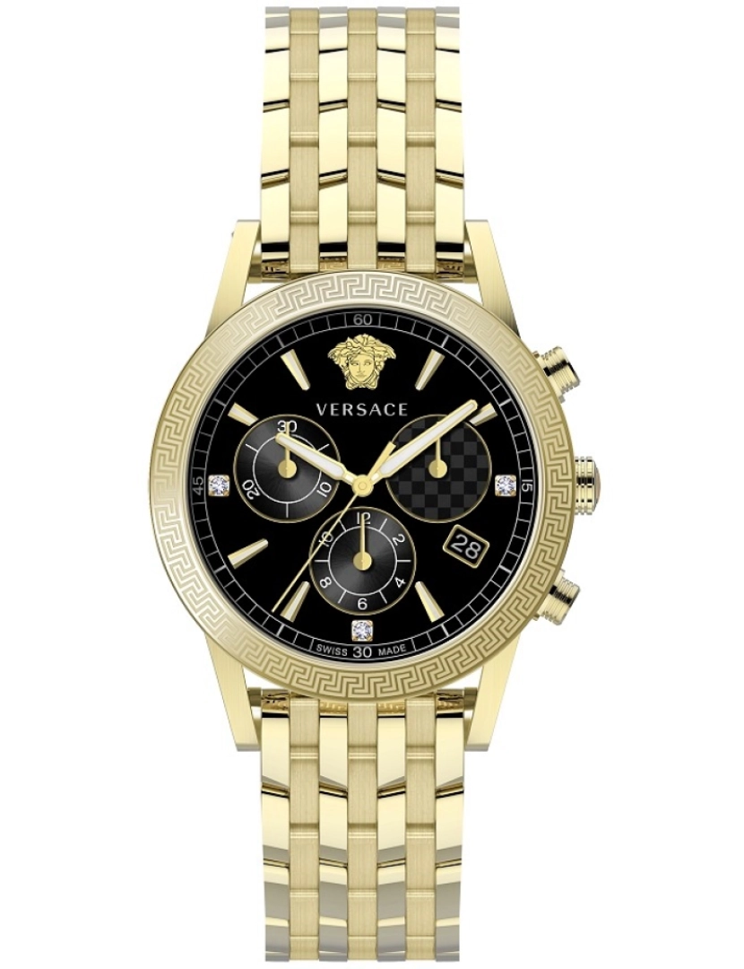 Versace Swiss - Relógio Versace Swiss Sport Tech Diamonds VELT00919