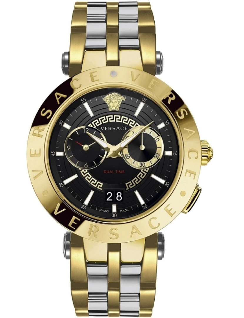 Versace Swiss - Relógio Versace Swiss V-Race Dual Time VEBV00519