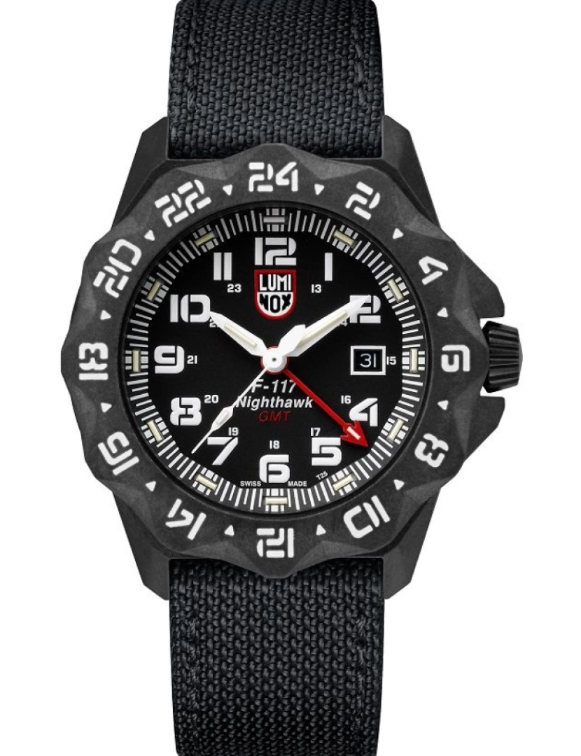 Luminox Swiss - Relógio Luminox Swiss F-117 Nighthawk GMT XA.6441