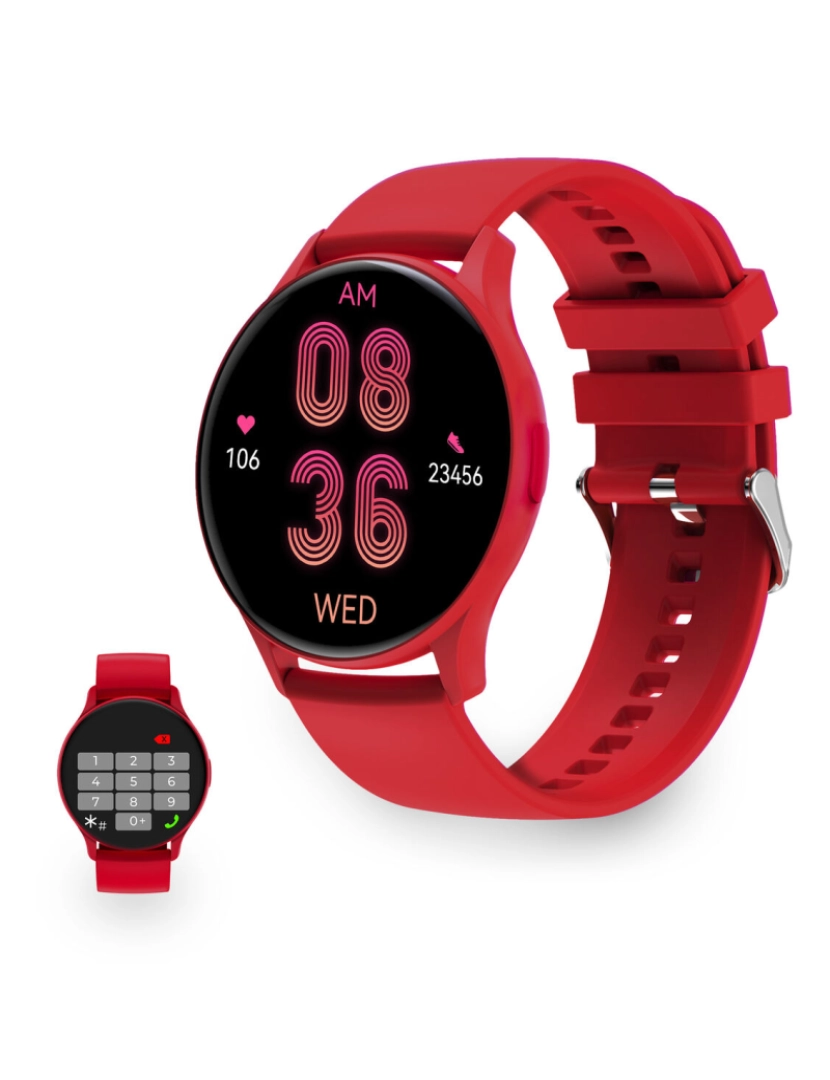 KSIX - Smartwatch KSIX Core 1,43" Vermelho