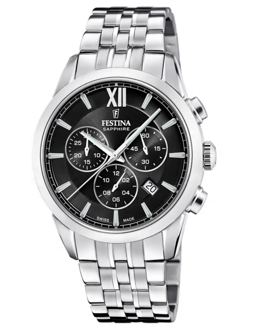 Festina  - Relógio Festina Swiss Made Chrono F20040/4