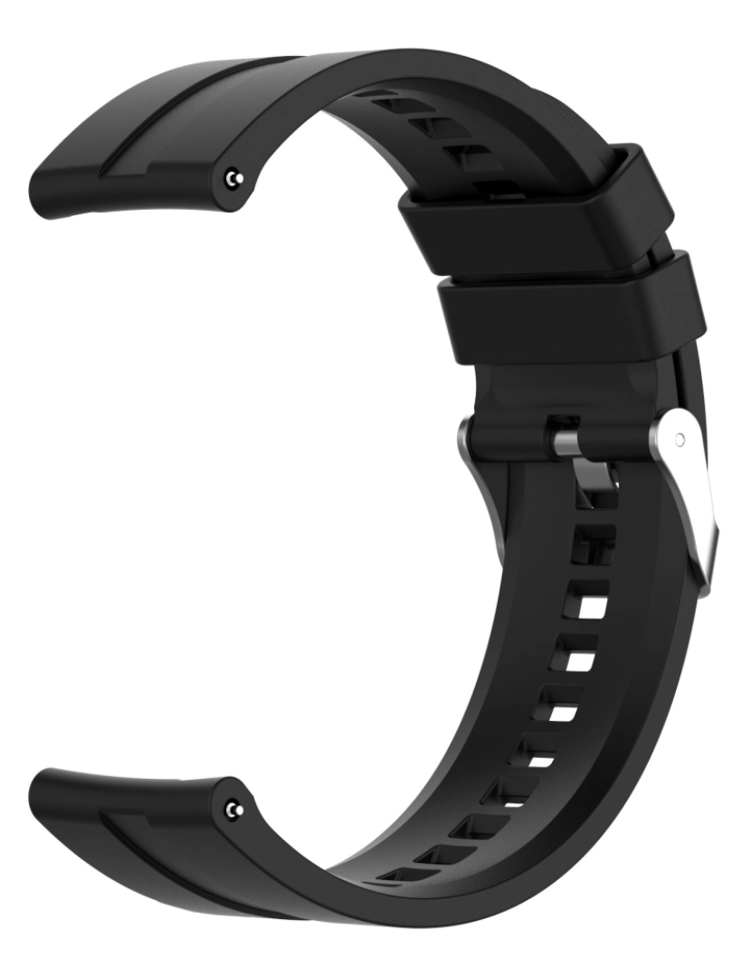 imagem de Pulseira de relógio 22 mm Garmin/Huawei/Samsung Galaxy Watch Black5