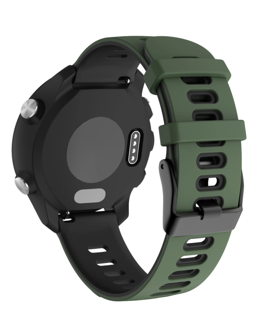 imagem de Braçadeira para Garmin Forerunner 245/645 / Vivoactive / Vivomove Green 20 mm4