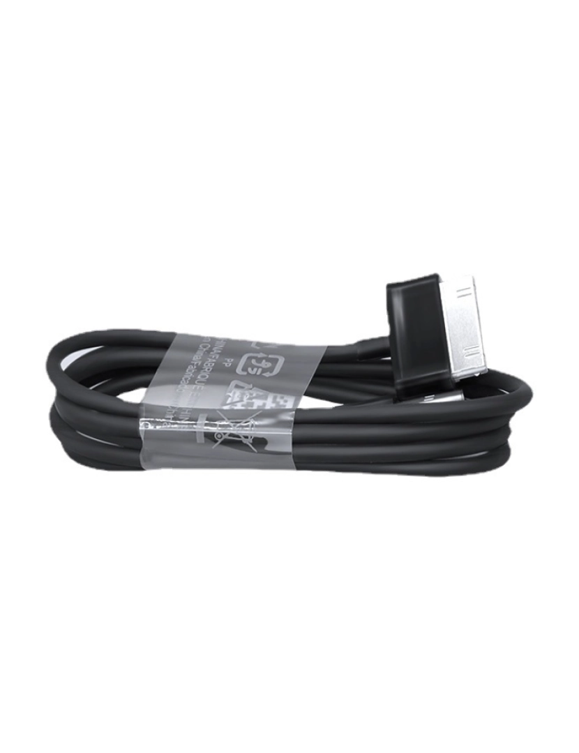 imagem de Cabo USB de 30 pinos / cabo de carregamento para sincronização de dados, compatível com Samsung P1000 / N8000 / N8010 Black 1 m4