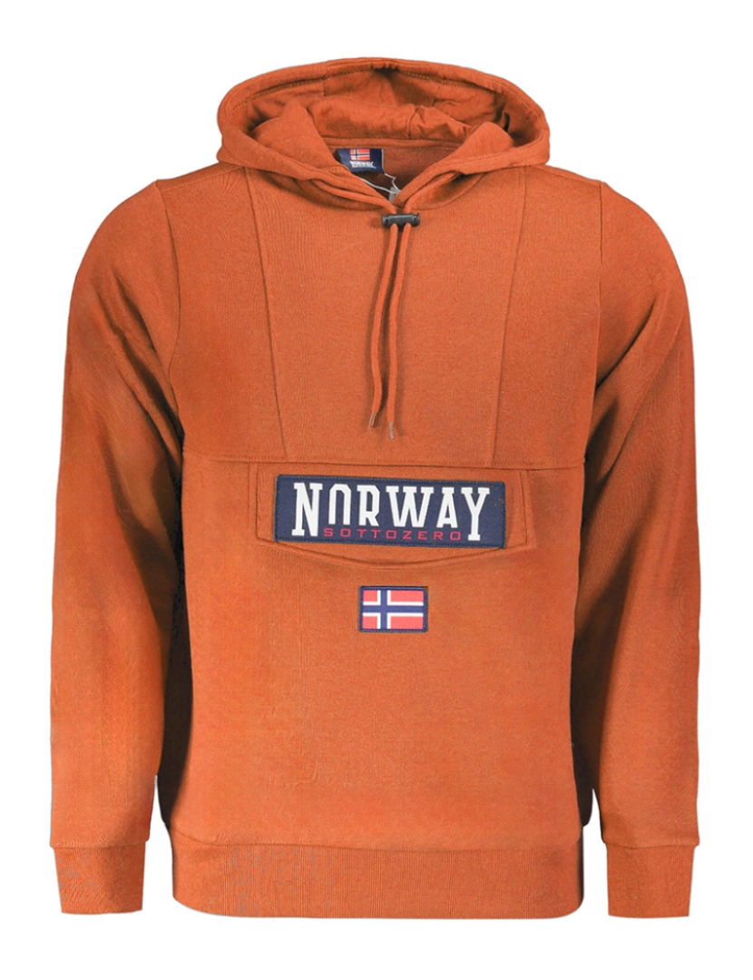 Norway 1963 - Camisola de Manga Comprida  de Homem Castanho