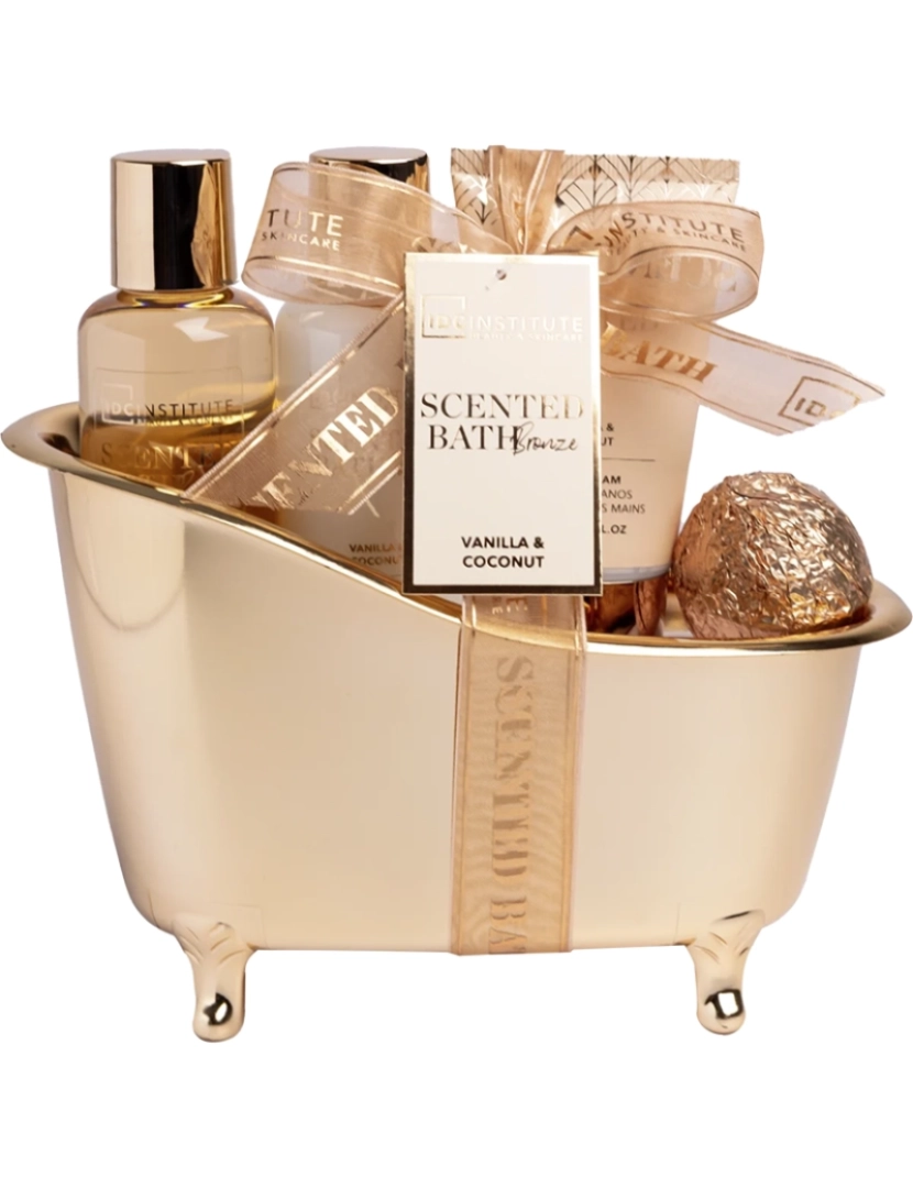 IDC Institute - IDC INSTITUTE SCENTED BATH BRONZE BATHTUB 4PCS