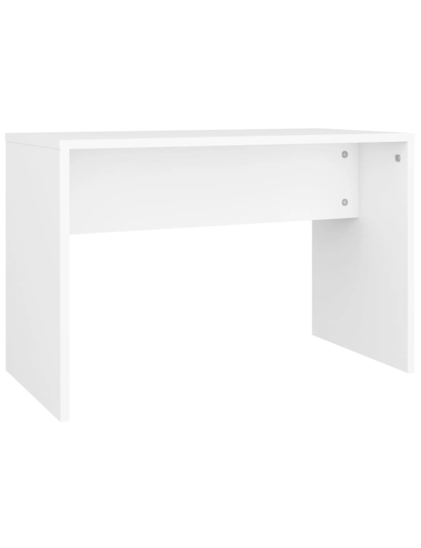 imagem de vidaXL Conjunto toucador 86,5x35x136 cm branco8