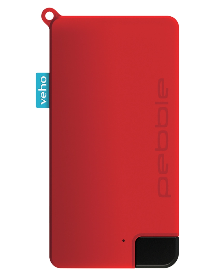 Veho - Veho Pokket 1000mah keyring sized powerbank - Red