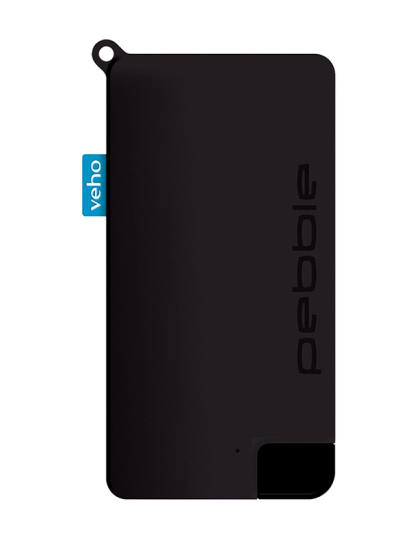 Veho - Veho Pokket 1000mah keyring sized powerbank - Black