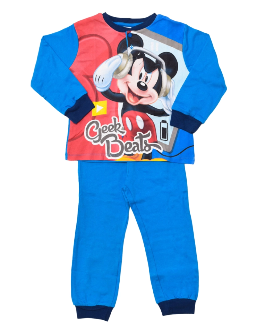 Disney - Pijama de inverno de manga comprida para menino HU7376