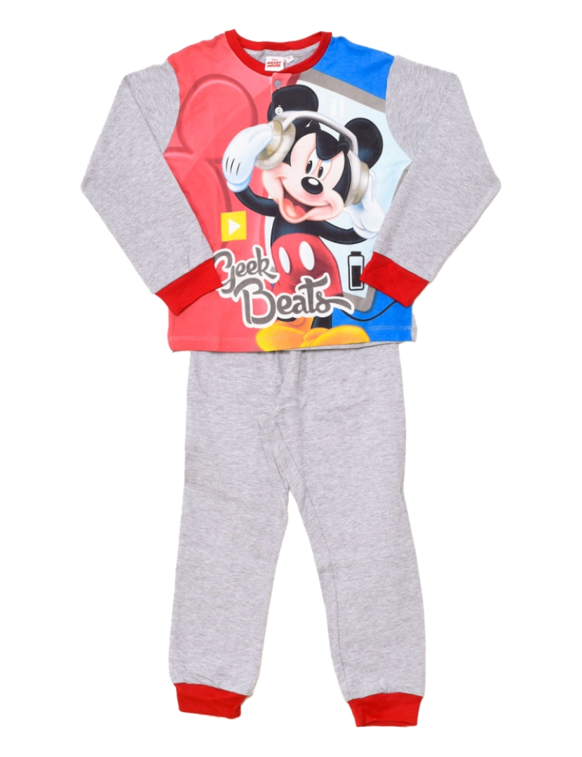 Disney - Pijama de inverno de manga comprida para menino HU7376