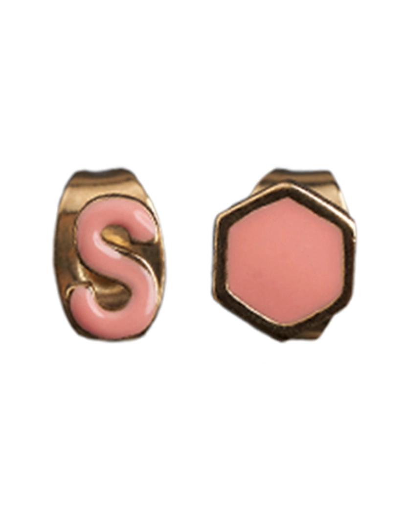 Superb - Brinco dourado S Coral SUPERB mulher