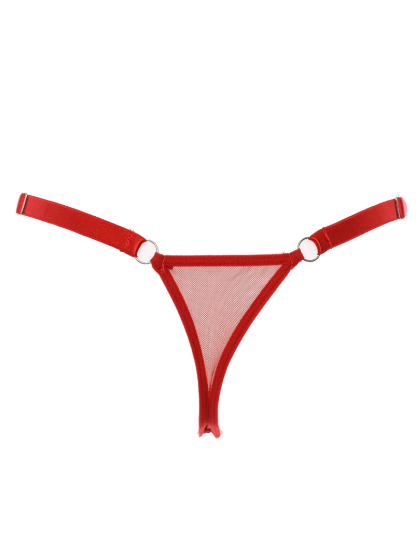 imagem de Tanga de lingerie ajustável com detalhe de renda para mulher 21684, tanga de natal, tanga feminina, tanga feminina3