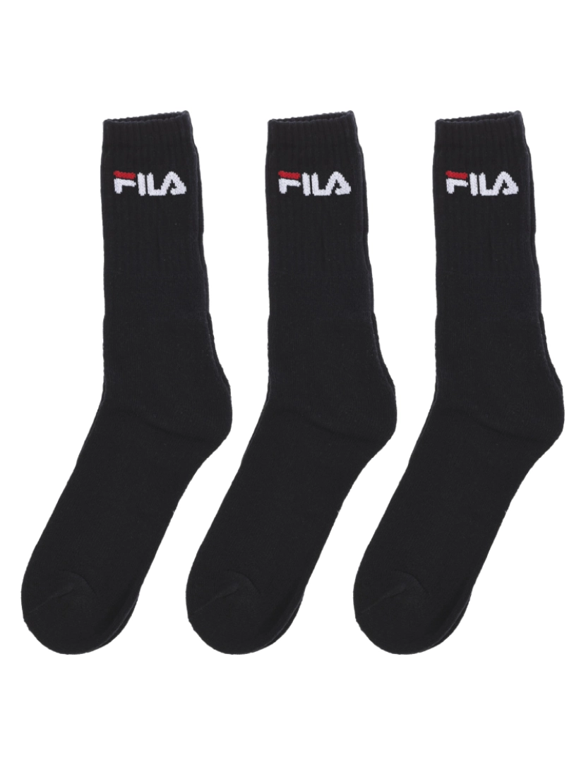 Fila - Pack-3 meias cano alto F9505 unissex