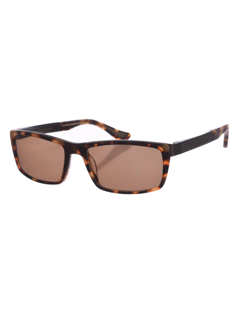 Zen Eyewear - Óculos de sol retangulares de acetato e metal Z433 masculino