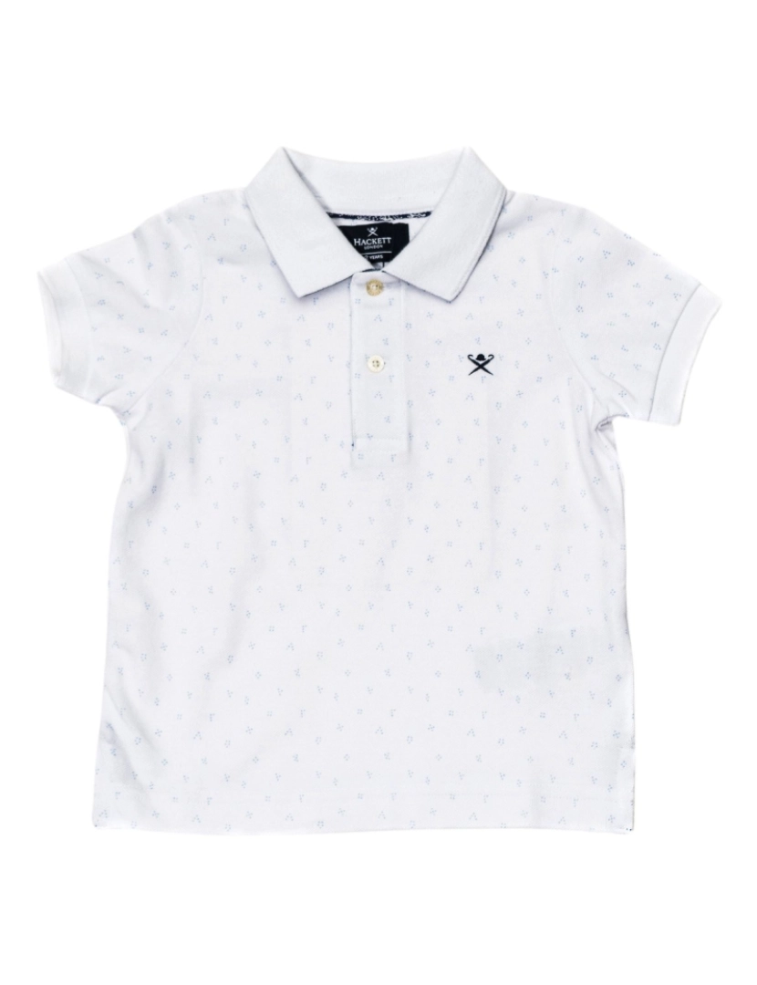 Hackett London  - Polo masculino de manga curta com gola de lapela HK560958