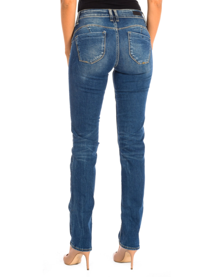 imagem de Jeans longos femininos JFPULPREWT4061723