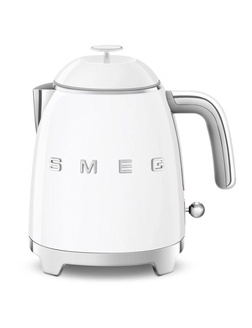 Smeg - Mini Chaleira Smeg KLF05WHEU Branco 0,8 L