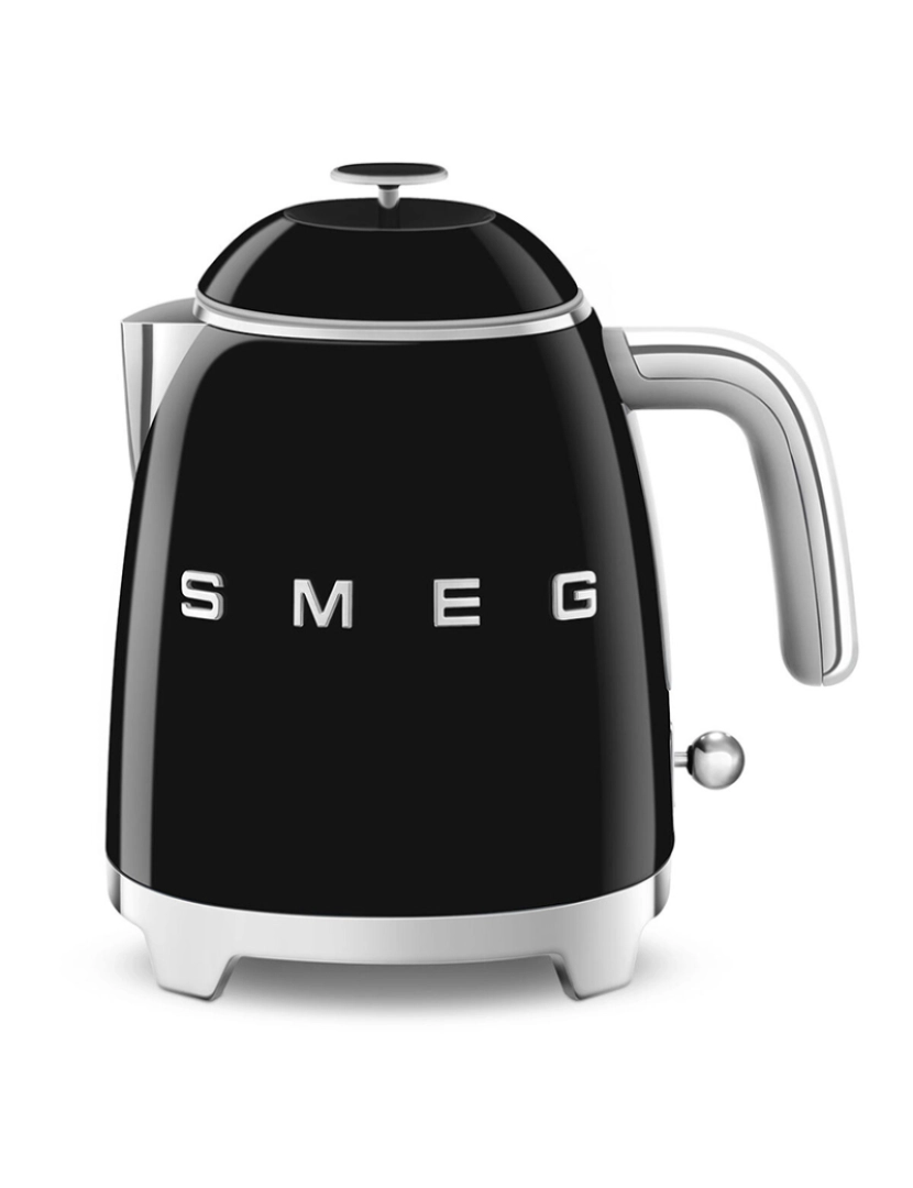 Smeg - Mini Chaleira Smeg KLF05BLEU Preto 0,8 L