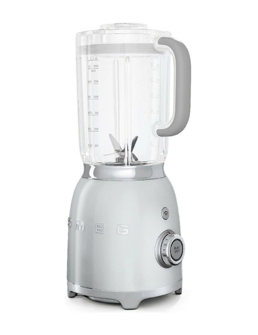 Smeg - Liquidificadora Smeg BLF01SVEU Prateado 1,5 L