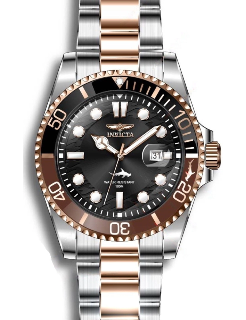 Invicta - Invicta Pro Diver 44717 Relógio de Homem Quartzo  - 43mm