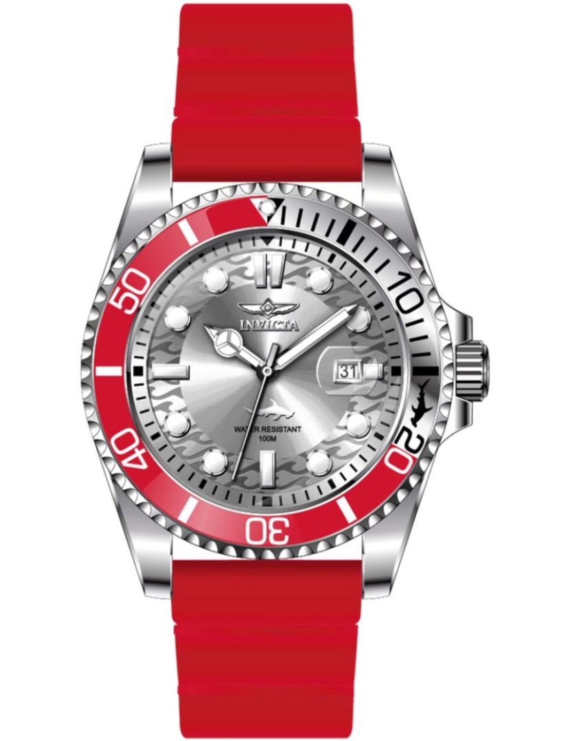 Invicta - Invicta Pro Diver 47167 Relógio de Homem Quartzo  - 43mm